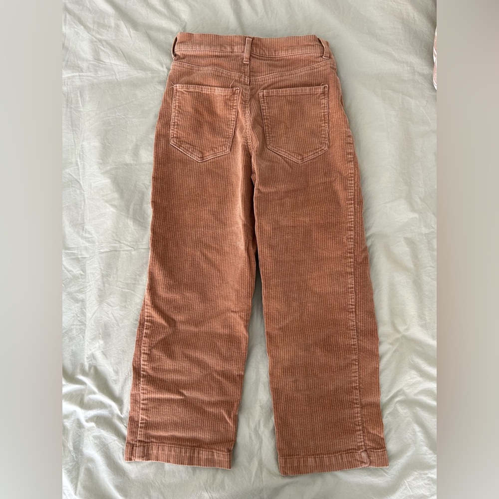 Express Corduroy cropped wide leg pants - Picture 4 of 5